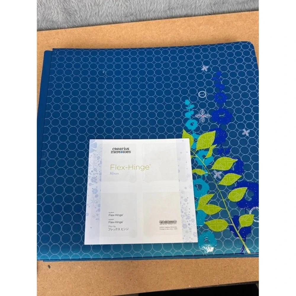 Creative Memories Peacock 12x12 Fast to Fabulous Album‎ Kit & Page Protectors